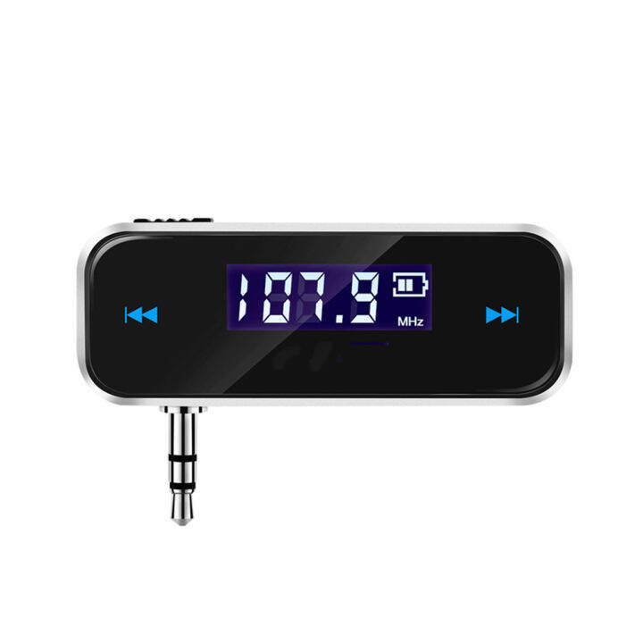 3.5mm Car Music Audio Fm Transmitter Car Kit Lcd Display Mini Wireless