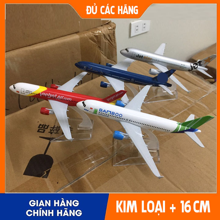 Mô hình máy bay vietnam airlines trưng bày các hãng hàng không nổi tiếng  thế giới