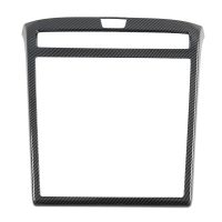 Car Carbon Fiber ABS Navigation Frame Decoration Cover Trim Stickers for Hyundai Tucson L Nx4 2021 2022