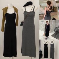 Cross X Back Maxi dress ??(390฿ฟรีส่ง) Detail : เดรสสายสายไขว้หลัง ผ้าพริ้วทิ้งตัว เนื้อผ้านิ่มใส่สบาย ไม่บาง wg.we