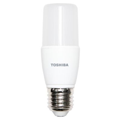 หลอด LED Stick TOSHIBA T7 E27 8W สีเหลืองขาว [ส่งเร็วส่งไว มีเก็บเงินปลายทาง]