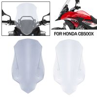 กระจกบังลมหน้าพร้อมสกรูสำหรับ Honda CB500X 2016-2018 2019 2020 CB 500 X CB กระบังที่บังลมมอเตอร์ไซค์500X