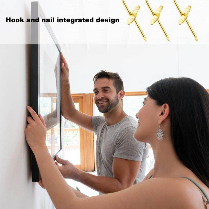 50pcs-se-nails-wall-poster-seamless-wall-hook-photo-frame-hanging-hook-mount-picture-nail-hook-hanger-mirror-hanging-hangers