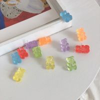 Originality Statement Minimalist Earring Jelly Polychromatic Bear Earrings Fashion Minimalist Stud Earrings For Women