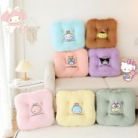 [Dudu home furnishing] 10เซนติเมตรข้นเบาะ Sanrio My Melody Kawaii Kuromi Cinnamoroll การ์ตูนสำนักงานตุ๊กตาอยู่ประจำให้อบอุ่นผายลม Pad ของเล่นของขวัญ