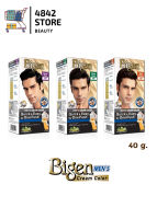 (หัวกด) Bigen Mens Cream Color บีเง็น เมนส์ ครีม คัลเลอร์ ยาย้อมผม สีย้อมผม ครีมย้อมผม สีผม ปิดผมขาว 40g.