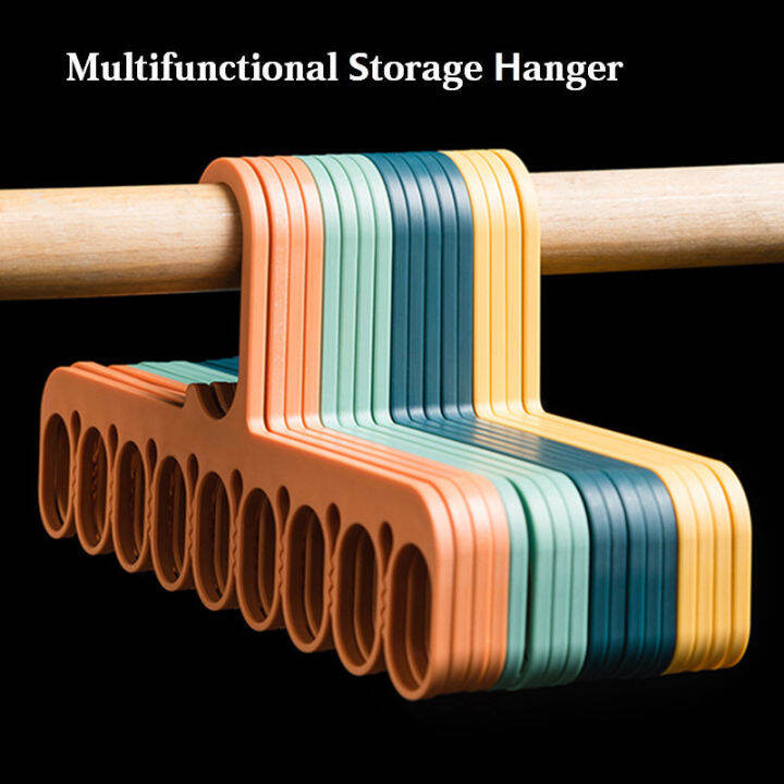 9Hole Clothes Hanger Organizer Space Saving Hanger Multifunction
