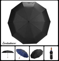 2021Genuine Brand 125cm Big Automatic Quality Double Layer Umbrella Rain Women 3Fold Windproof Large Outdoor Umbrella Men Woman