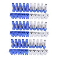 30PCS/Set Powercon Type A NAC3FCA+NAC3MPA-1 Chassis Plug Panel Adapter