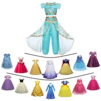 Girls Fairy Princess Costume Beauty Kids Dress Halloween Cosplay Costume Children Party Disfraz Robe Dress Up