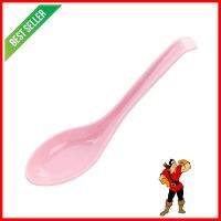 ช้อนจีนเมลามีน KECH NEW WAVE สีชมพูMELAMINE CHINESE SPOON KECH NEW WAVE PINK **คุ้มที่สุดแล้วจ้า**