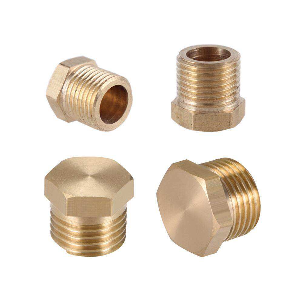 Details about   1/8 1/4 3/8 1/2 3/4 1" Male BSP Thread Coupler Brass Connector Fitting Adapter 