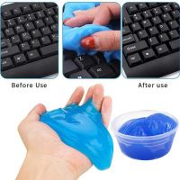 60ML Dust Clean Clay Dust Keyboard Cleaner Slime Toys Cleaning Gel Car Gel Mud Putty Kit For Laptop Cleanser Glue Cleaning Tools