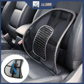 Car Lumbar Support For Driving Memory Foam Auto Seat Backrest Waist Cushion