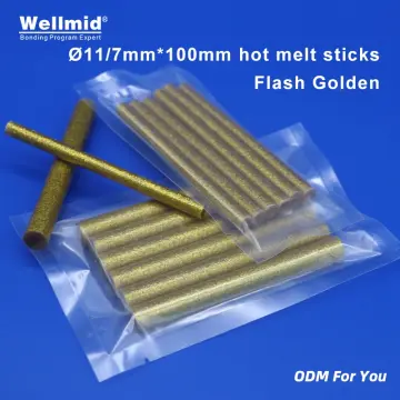 DELI 10-50pcs/lot 7mm/11mm Transparent Hot-melt Gun Glue Sticks for Heat  Pistol Gun Adhesive DIY Tools Repair Alloy Accessories