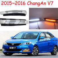 2015 ~ 2017ปีสำหรับ ChangAn V7 Daytime Light Chang An V7รถอุปกรณ์เสริม LED DRL ไฟหน้าสำหรับ ChangAn V7หมอก