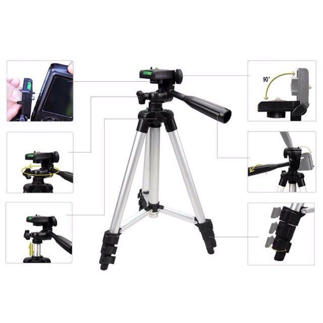 ehome-mall-ขาตั้งกล้อง-3-ขา-ขาตั้งโทรศัพท์-ขาตั้งมือถือ-tripod-3110-แถมฟรี-รีโมทบลูทูธ-ถุงผ้าสำหรับใส่ขาตั้งกล้อง-หัวต่อโทรศัพท์