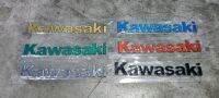 สติกเกอร์ โลโก้ มอเตอร์ไซค์ คาวาซากิ งานเรซิ่น 6 สี KAWASAKI motorcycle sticker logo for oil tank accessories ninja 300