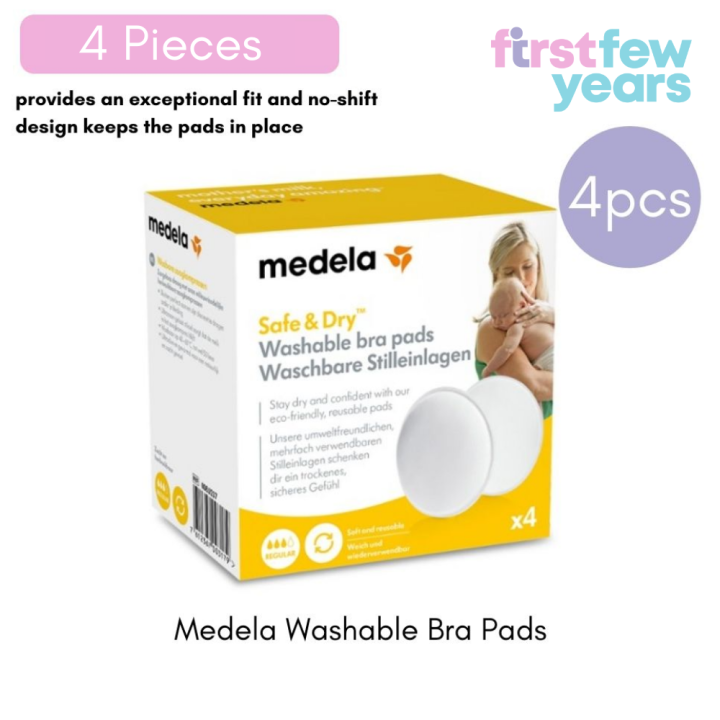 Medela Breast Pads Washable (4 Pieces)