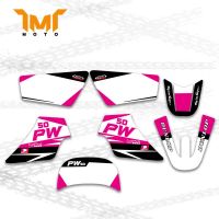 TMT Motorcycle GRAPHICS BACKGROUNDS DECAL STICKERS Kits For Yamaha PW50 PW 50 PIT Decoration Motorcycle TEAM Pers