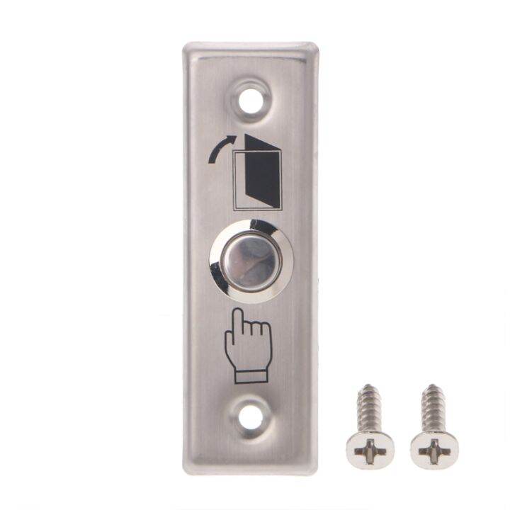 【Ready Stock】92x28mm Stainless Steel Doorbell Push Button Switch Touch