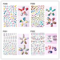 1 Sheet Dream Catcher Feather Decals Nail Art Stickers Tips DIY Manicure Tools