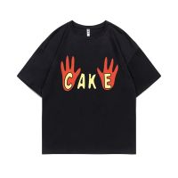 Funny Cake Art Aesthetic Meme Printed T Shirts Regular Men Women Fashion Casual Oversized Streetwear Mens Summer Cotton Tshirt 4XL 5XL 6XL