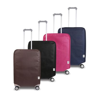 【LZ】™  Viagem Pull Rod Box Trolley Bag mala de negócios capa protetora cor sólida não tecido rosa vermelha azul