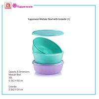 ภาชนะบรรจุอาหาร Tupperware Modular Bowl with Colander (1)