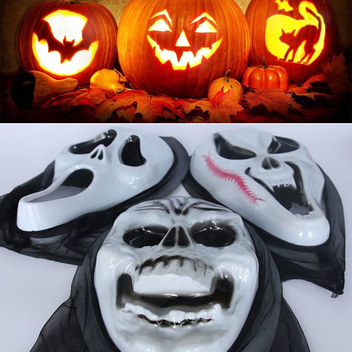 9qss-แฟชั่น-halloween-costume-party-decorations-screaming-grimace-masquerade-s-face-ghost