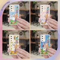 for girl Raised lens Phone Case For Huawei P40 Pro Nordic style Anti-fall imitation leather Liquid silicone shell cute