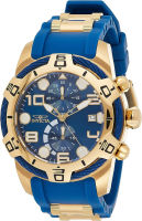 Invicta Mens Bolt Quartz Watch with Polyurethane Strap, Two Tone, 29 (Model: 24217)