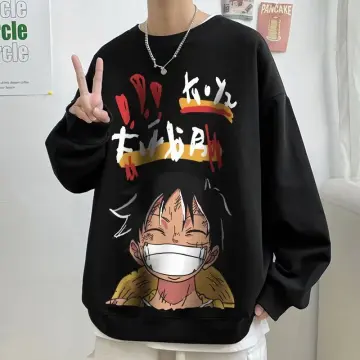 Anime One Piece Hoodies Sweatshirt Sweatpants Suits Men Women One Piece  Luffy Two Pieces Set Dropship Clothing