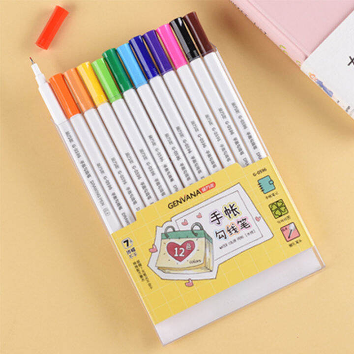 genvana-creative-hand-account-hook-line-pen-needle-pen-12-colors-water-based-pen-students-use-for-notes-hand-drawn-diy-g-0596