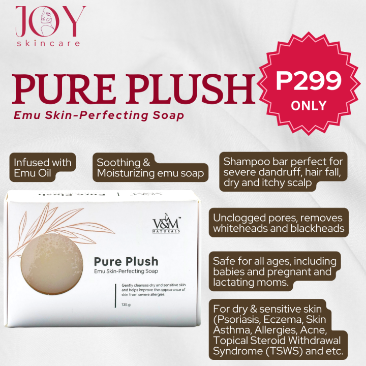 Pure Plush (135g) Emu Skin Perfecting soap For extremely sensitive