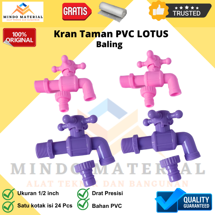 Kran Air Pvc Taman Handle Baling Lotus Lazada Indonesia