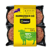 [Siêu thị WinMart] - Thịt bò New Zealand Hamburger KiaOra (khay 200g)