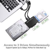 3.0 Usb ไปยัง Ide Pata อะแดปเตอร์ Sata Usb3.0แปลงการถ่ายโอนข้อมูลสำหรับพีซี Lap2.5 3.5 ฮาร์ดดิสก์ฮาร์ดดิสก์ Ssd ไดรฟ์ออปติคัล