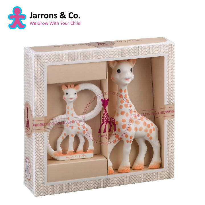 [Jarrons & Co] Sophie La Girafe Sophiesticated Teether Set | Lazada ...