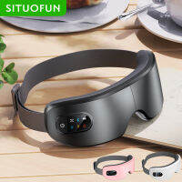 Eye R With Heat, Vibration And Bluetooth Music, Art Eye Strain, Migraines Relief,ปรับปรุงการนอนหลับ