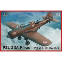 IBG 23เครื่องบินทิ้งระเบิดปลาคาร์พหุ่นประกอบ1/72 PZL ต้น/ประเภทล่าสุด