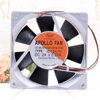 ใหม่ APOLLO พัดลม24V0.27A12025ประเภท ID12A7H 12เซนติเมตรโลหะพัดลมบอลคู่