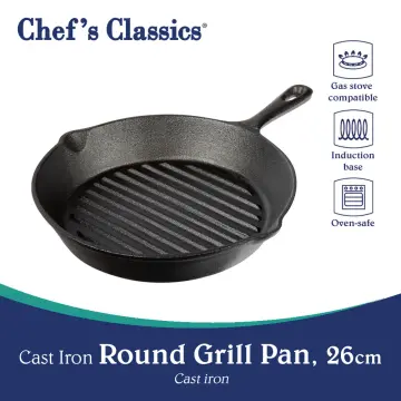 Chef′ S Classic Cardinal Red Enameled Cast Iron 11 Inch Square Grill Pan -  China Professional Chef Griddle and Enameled Kitchen Ware price