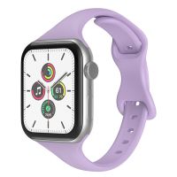 peroyeh Suitable for Apple Silicone Strap Solid Colorful Silicone Small Sports Type Fashion Watch Band Watch Strap New Waterproof Buckle