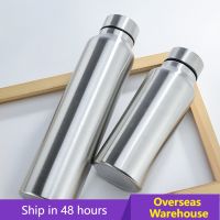 【CW】 1000ML Sport Kettle crashworthy bottle accessories Electric kettle Camping Gym Metal Flask Bottle