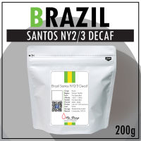 เมล็ดกาแฟ บราซิล ซานโตส ดีแคฟ Brazil Santos NY2/3 Decaf เมล็ดกาแฟต่างประเทศ