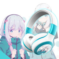 Anime Wireless Headphones Izumi Sagiri Cosplay Headset Sword Art Online Gaming Earphones Cute Foldable Earphone For Kid MP3