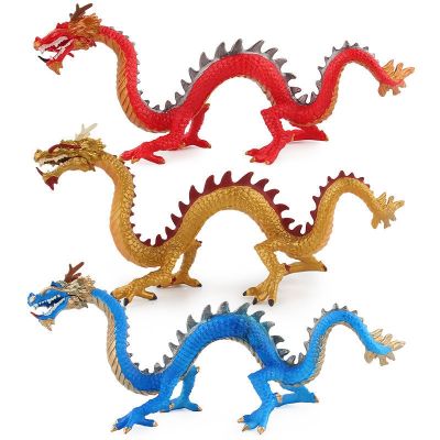 Jinlong simulation animal model of Chinese dragon toy zodiac dragon god dragon beast hand do home furnishing articles
