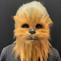 Chewbacca หมวกกันน็อคคอสเพลย์หน้ากากยาง Props Halloween