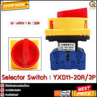 3Phase Selector Switch YXD11-20A 3Pole